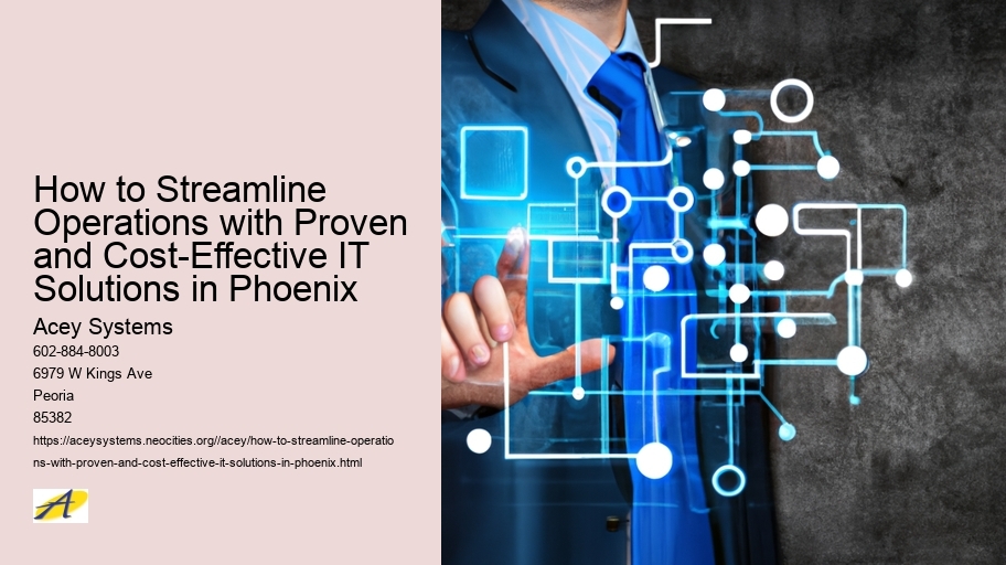 How to Streamline Operations with Proven and Cost-Effective IT Solutions in Phoenix